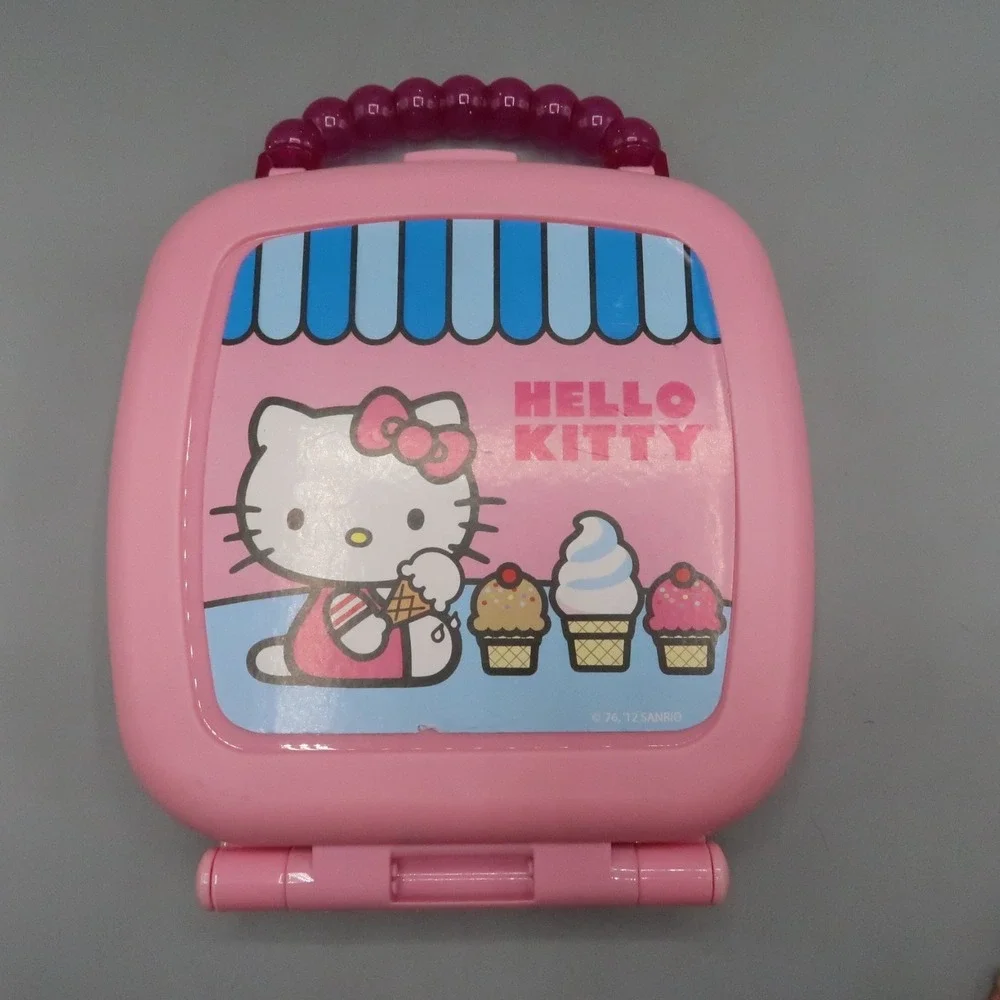 Mega Bloks Hello Kitty Ice Cream Parlor in Travel Case 2012 Sanrio